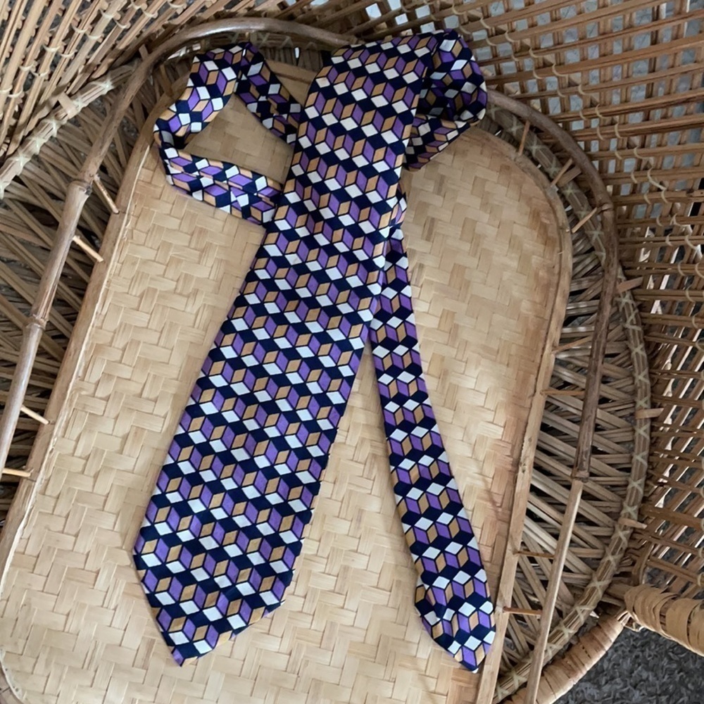 Vintage Christian Dior Silk Necktie